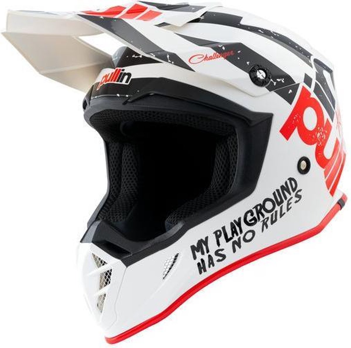 Pull-In Crosshelm Trash White Black Red 2021- 59/60cm - L