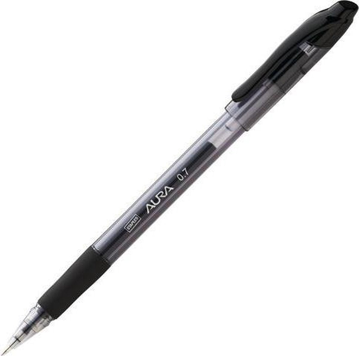 Gelpen SPLS Grip Aura 0.7mm zwart/pk12