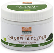 Chlorella poeder Biologisch 125 gram - Pot met 125 gram