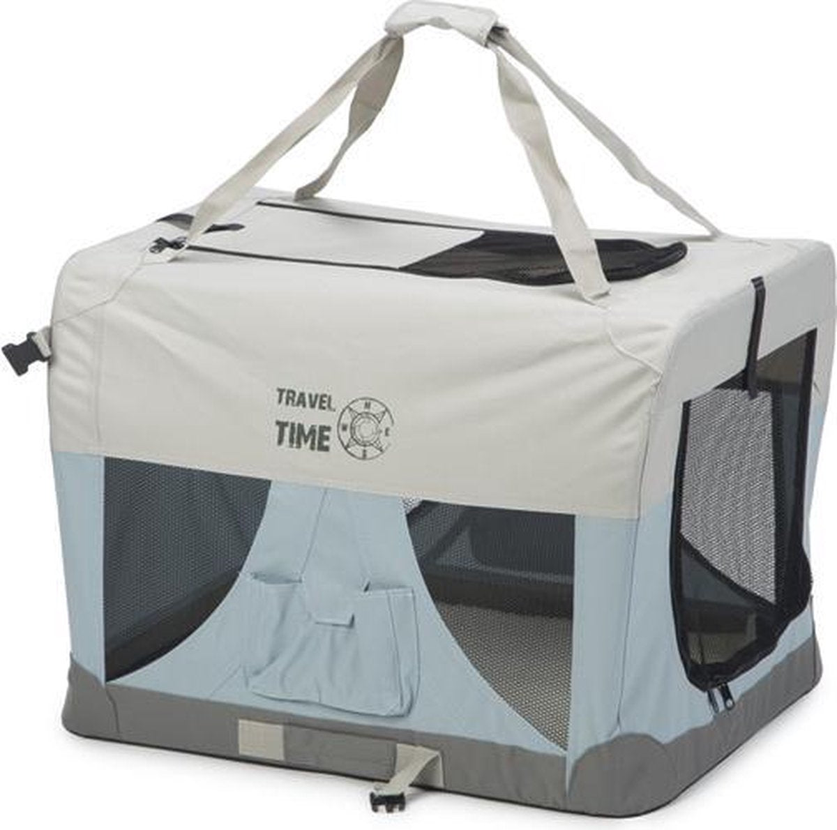 Beeztees Travel Time - Hondenbench - Nylon - 70x52x52 cm