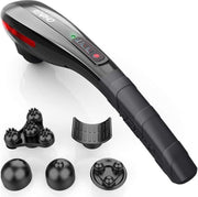 Massager oplaadbare draadloze handheld massager - draagbare draadloze elektrische percussie full body diepe tissue massager voor spieren