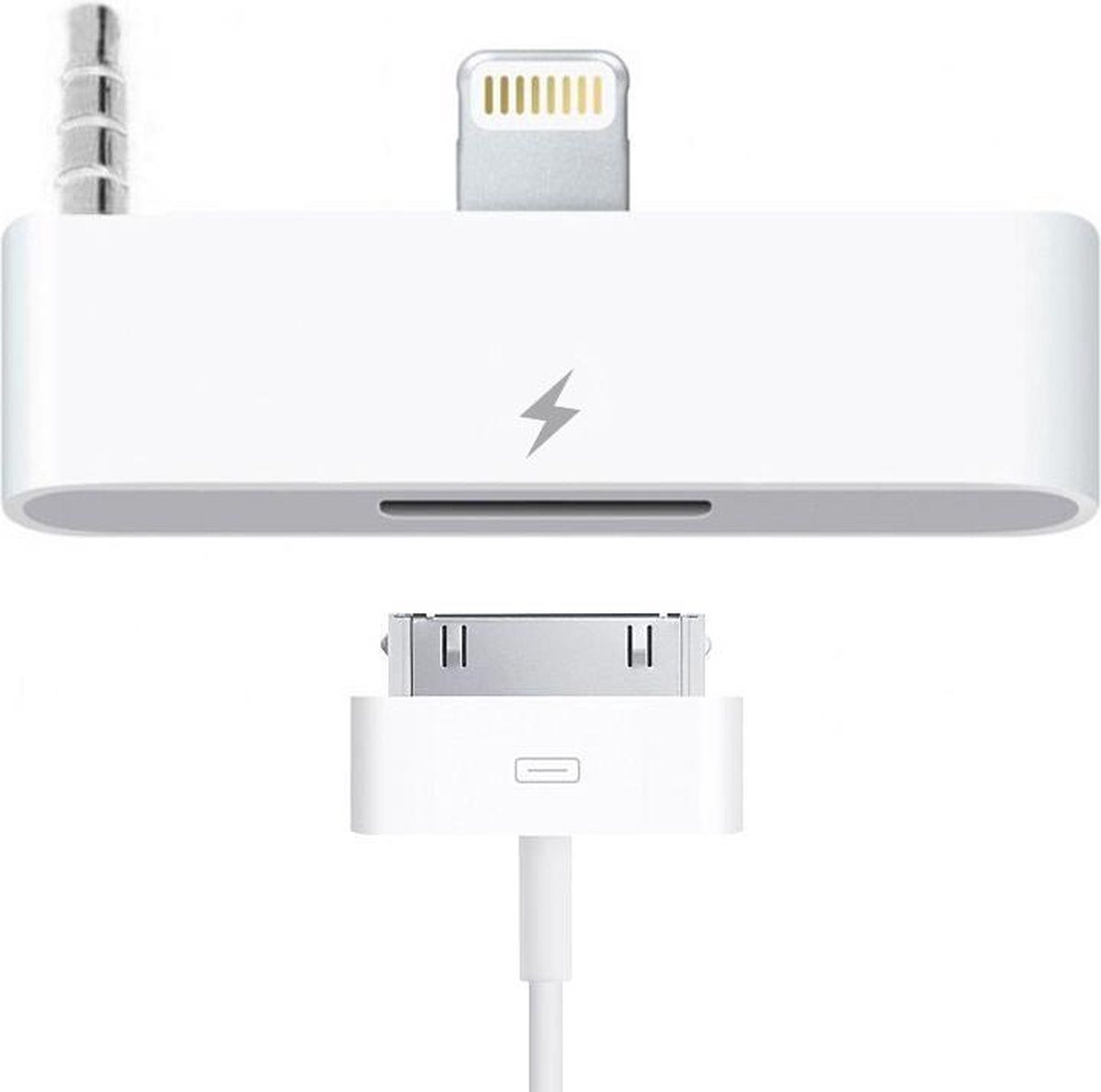 Lightning naar 30-pin Audio Adapter voor iPhone 5 _Wit
