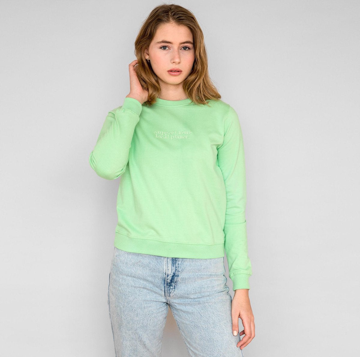 Dedicated Sweatshirt Ystad Planet Support