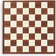 Dal Negro Schaakbord 31 X 31 Cm Hout Bruin/wit