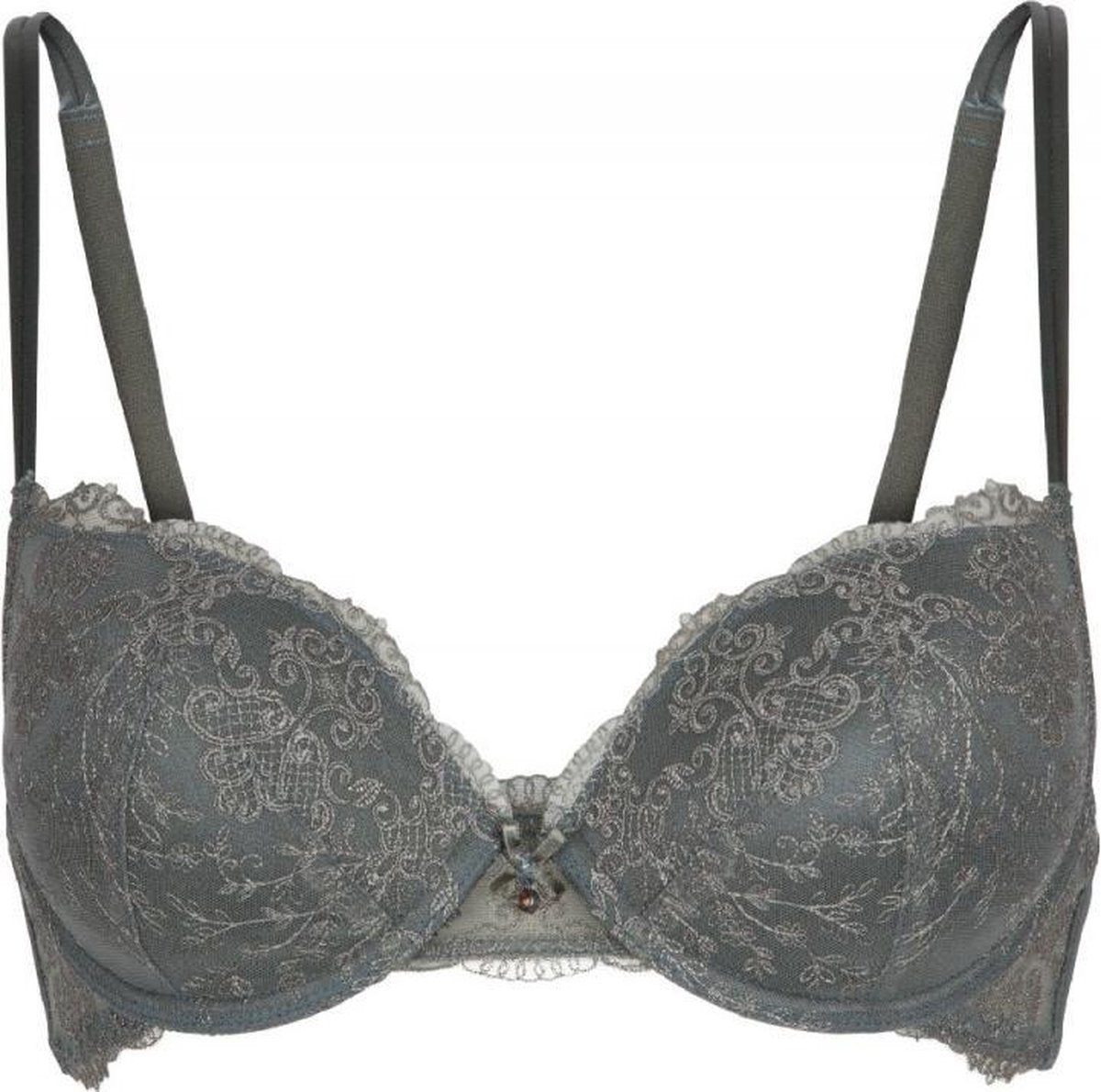 LingaDore - Jungle - Push up bh - maat 80B - Groen