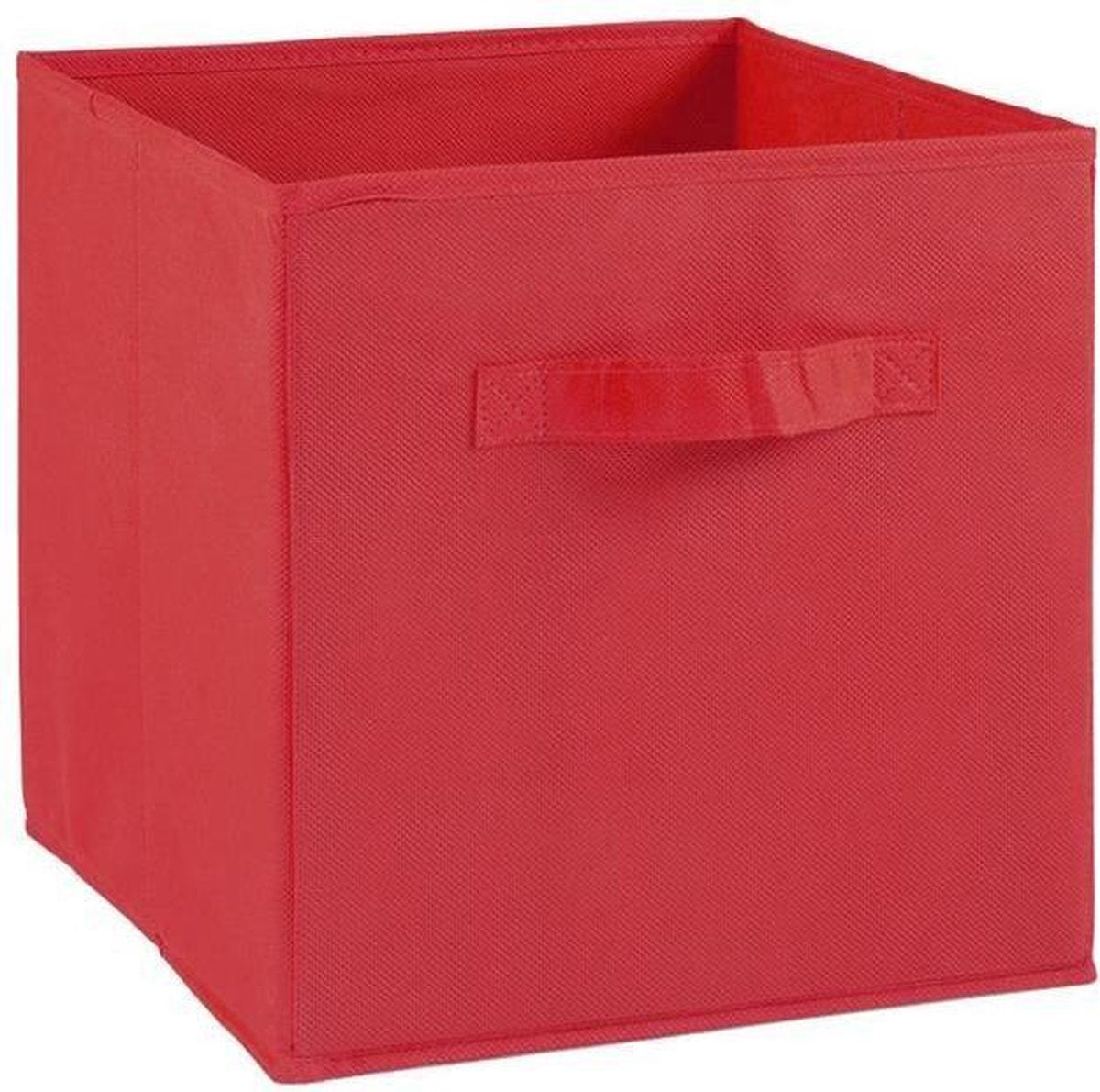 COMPO Opberglade - Stof - 27 x 27 x 28 cm - Rood