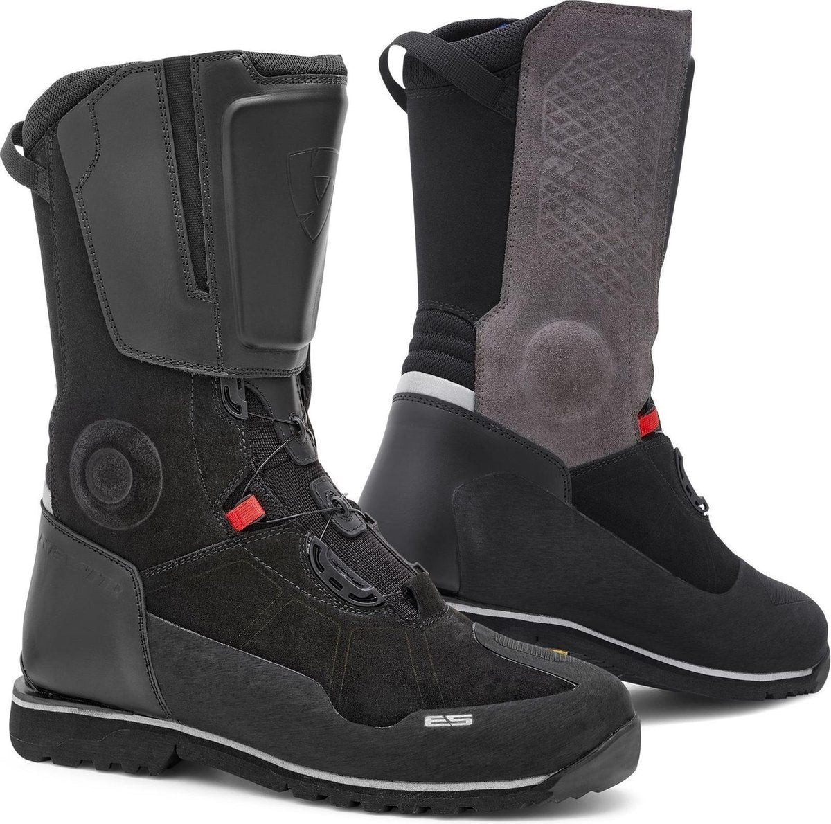 REV'IT! Discovery H2O Black Motorcycle Boots 40