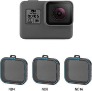 Pro Series Neutral Density Filter ND Filters ND4/8/16  Pack 3x Lens Filter
