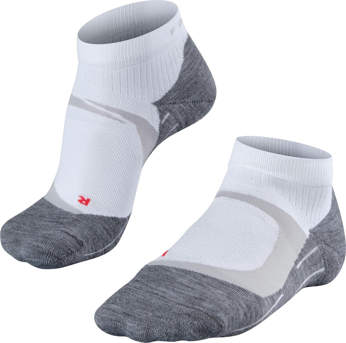 FALKE RU4 Cool Short Dames Hardloopsokken - Mix Wit - Maat 39-40