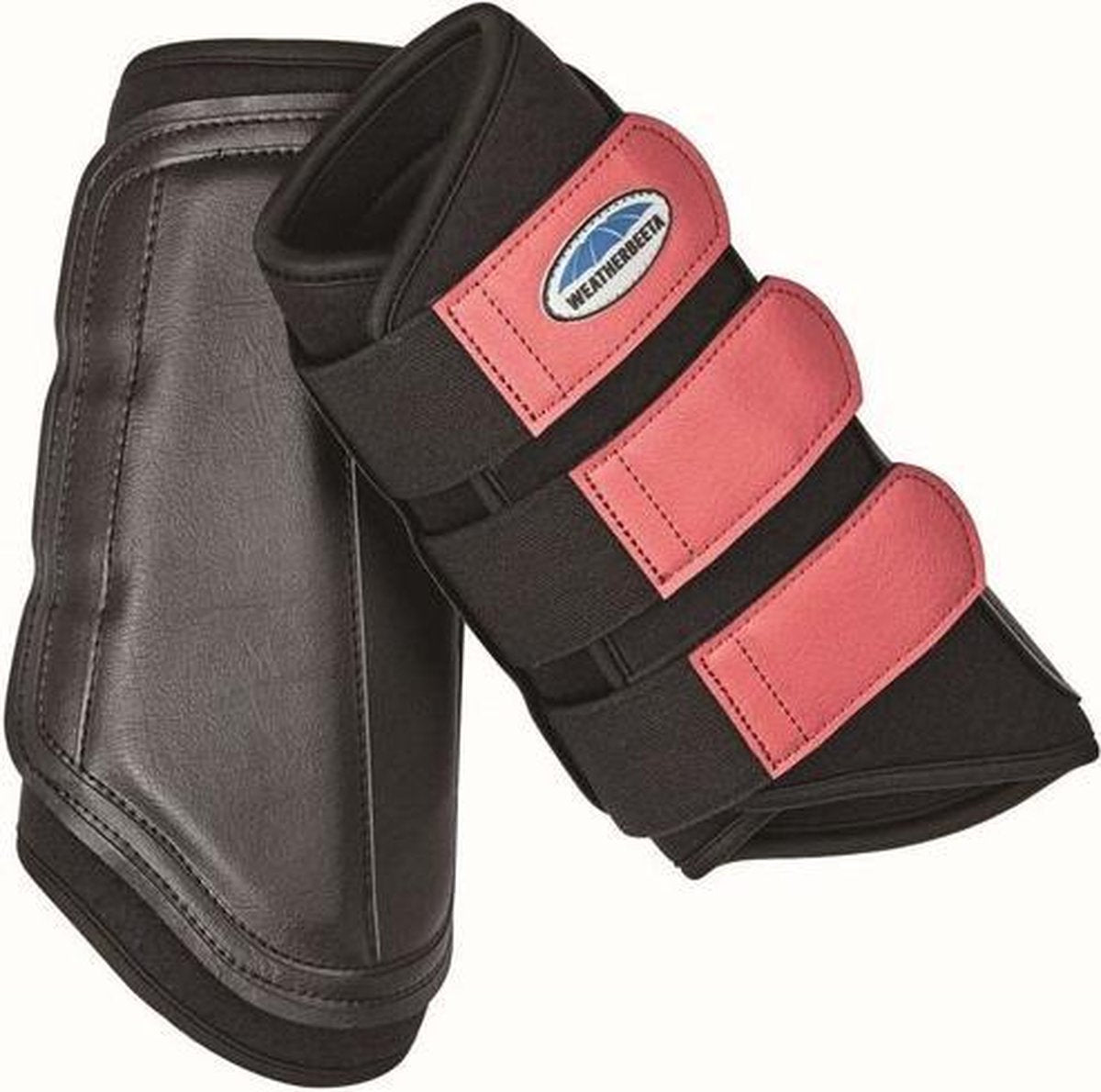 RelaxPets - Weatherbeeta - Brushing Boots - Peesbeschermers - PVC-Stootkussens - Ademend - Pink - Full