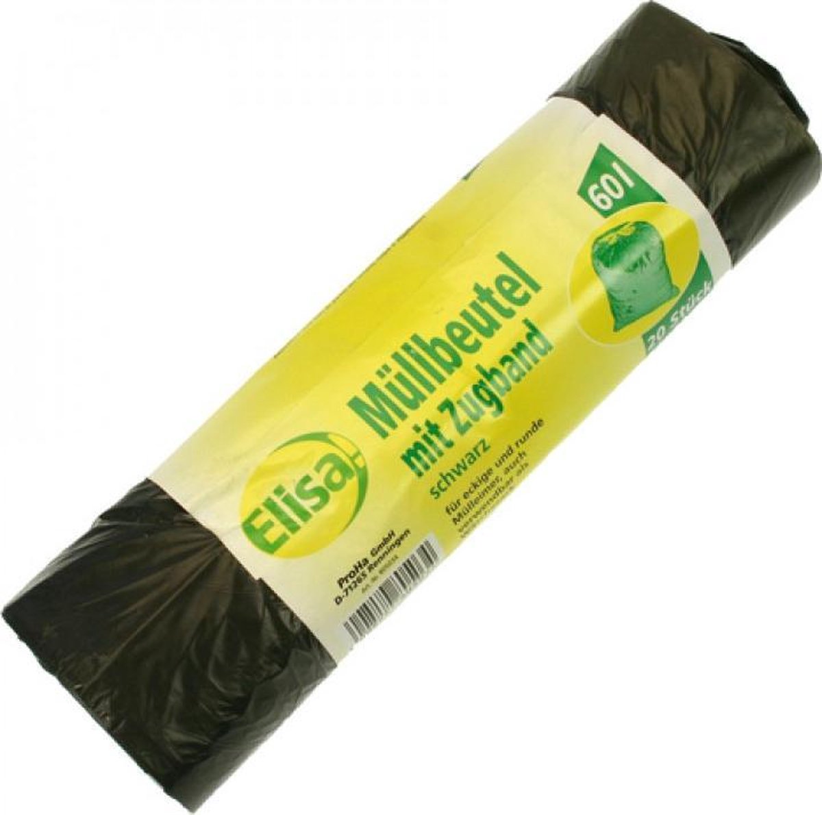 20 stuks vuilniszakken 60 liter
