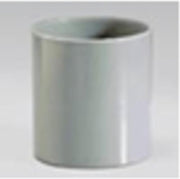 Sub PVC dubbele mof 75 mm