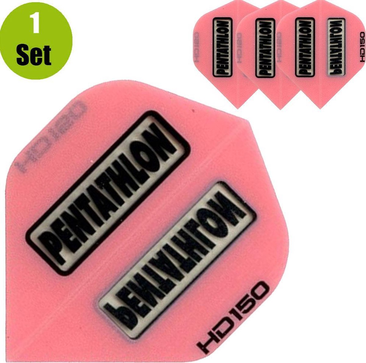 Pentathlon HD150 Dartflights - Roze- ()