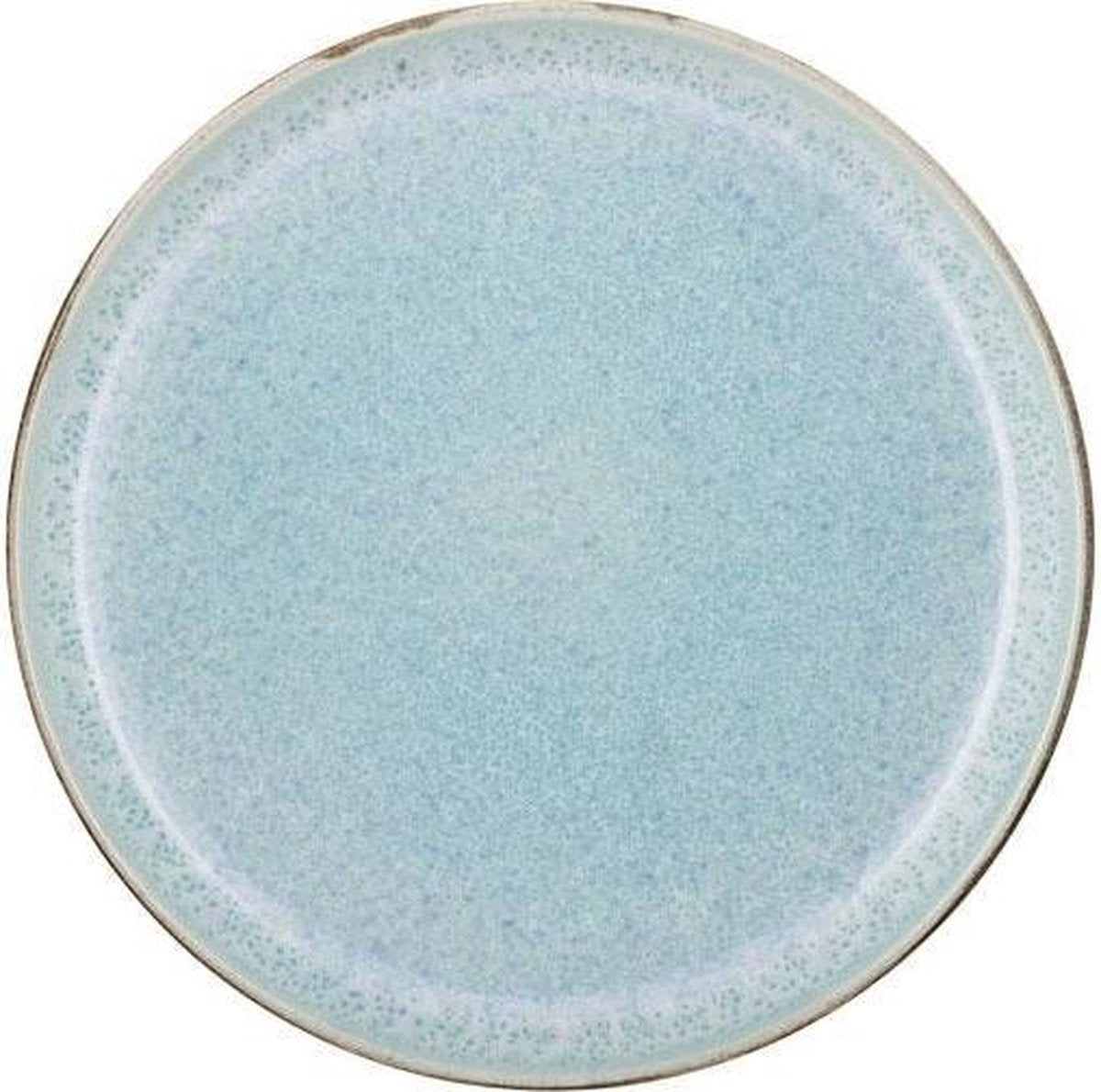 Bitz - Plate dia 21cm Grey/Blue