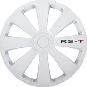 Autostyle Wieldoppen 13 inch RS-T Wit - ABS