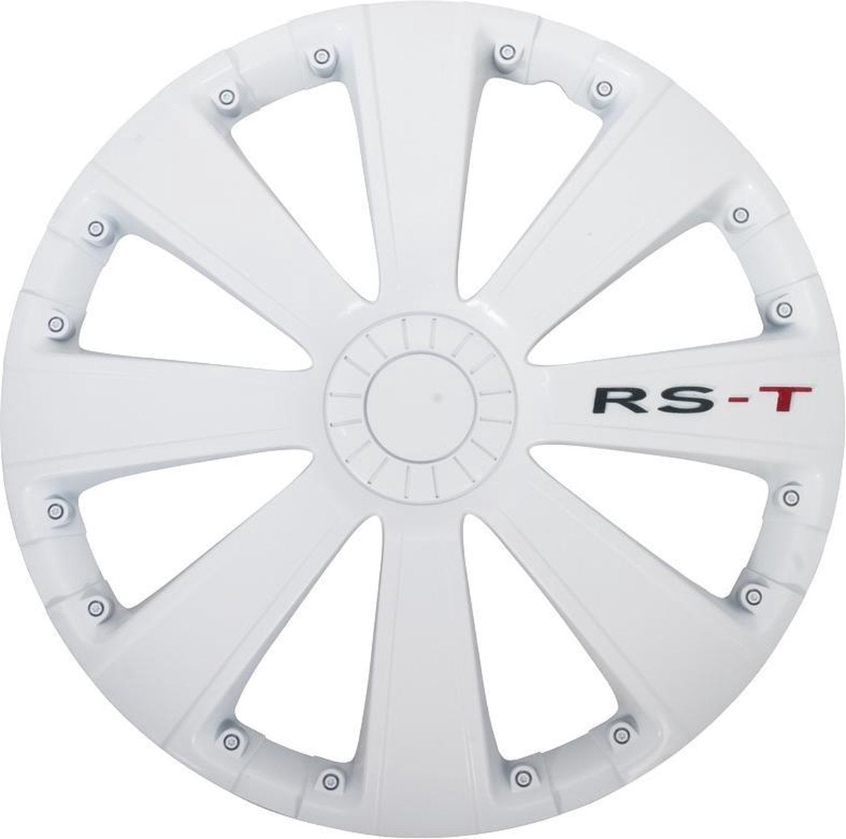 Autostyle Wieldoppen 13 inch RS-T Wit - ABS