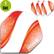 Pentathlon Vizion Spiro Dartflights - Rood- ()