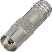 Transmedia Coax IEC (v) krimp connector - metaal / recht