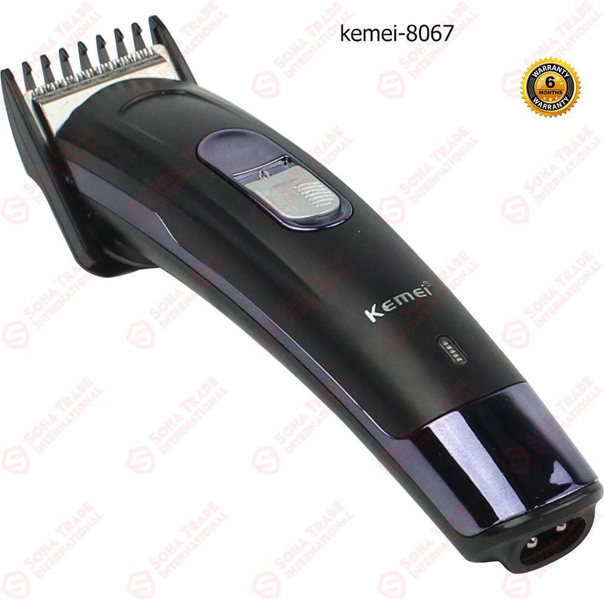 Kemei 8067 - Baardtrimmer - Haartrimmer - Trimmer - Draadloos - Hairclipper - Bakkebaard - Tondeuse - Oplaadbaar