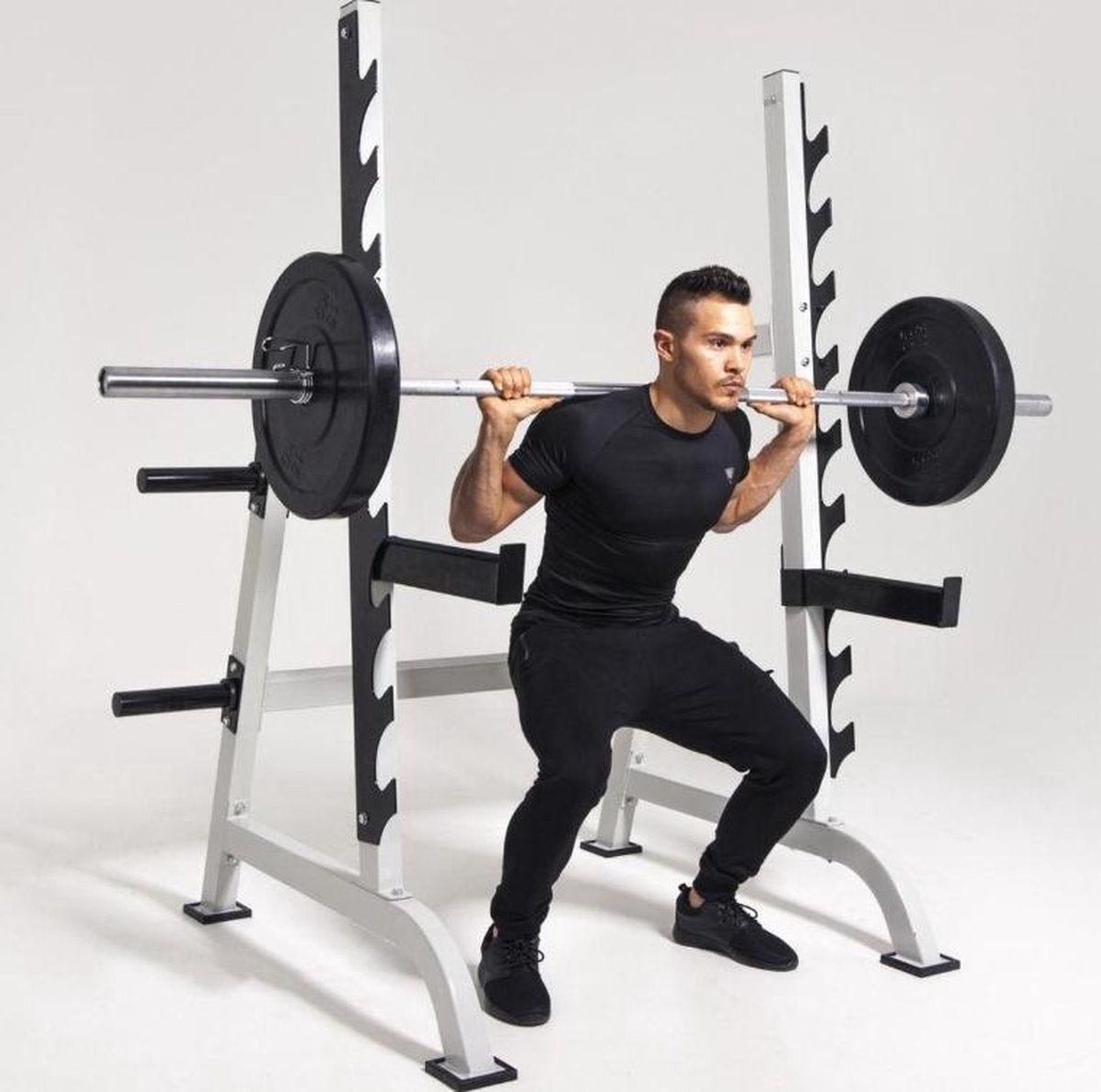 Squat Rek - Power Station - Pull Up Stang - Squat Rack - Gymvision