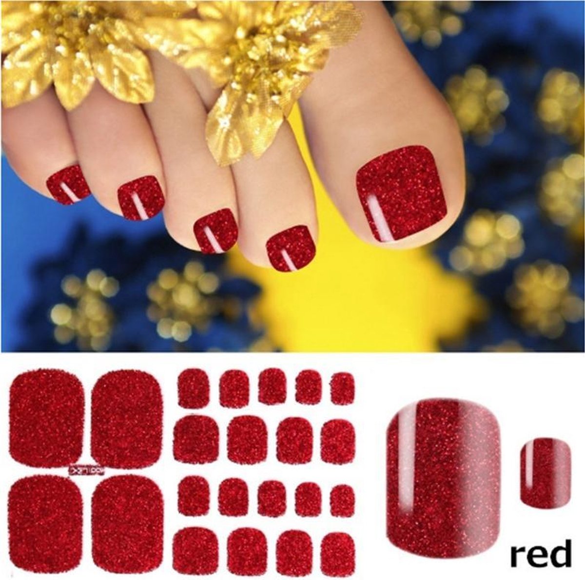Prachtige Teen NagelStickers/ 1 vel 