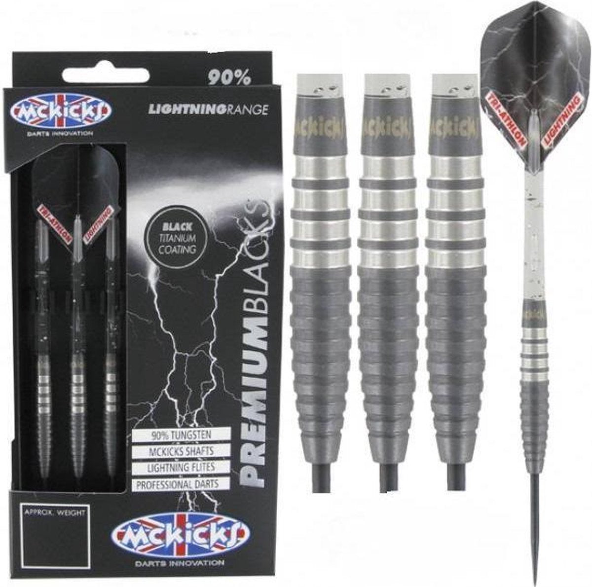 McKicks Premium Black Titanium 90% - 25 Gram