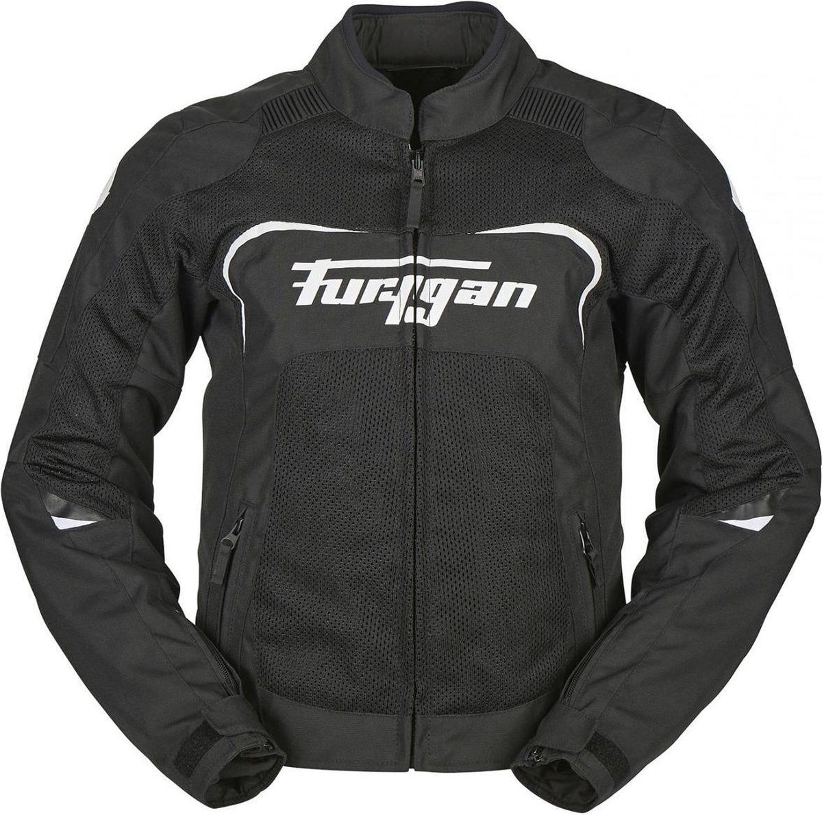 Furygan Cyane Vented Lady Black White M