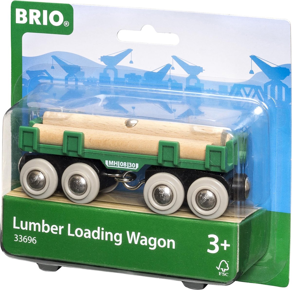 BRIO Houttransport wagon - 33696