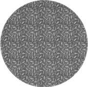 MixMamas Rond Tafelkleed Gecoat Jacquard - Ø 160 cm - Katten - Grijs