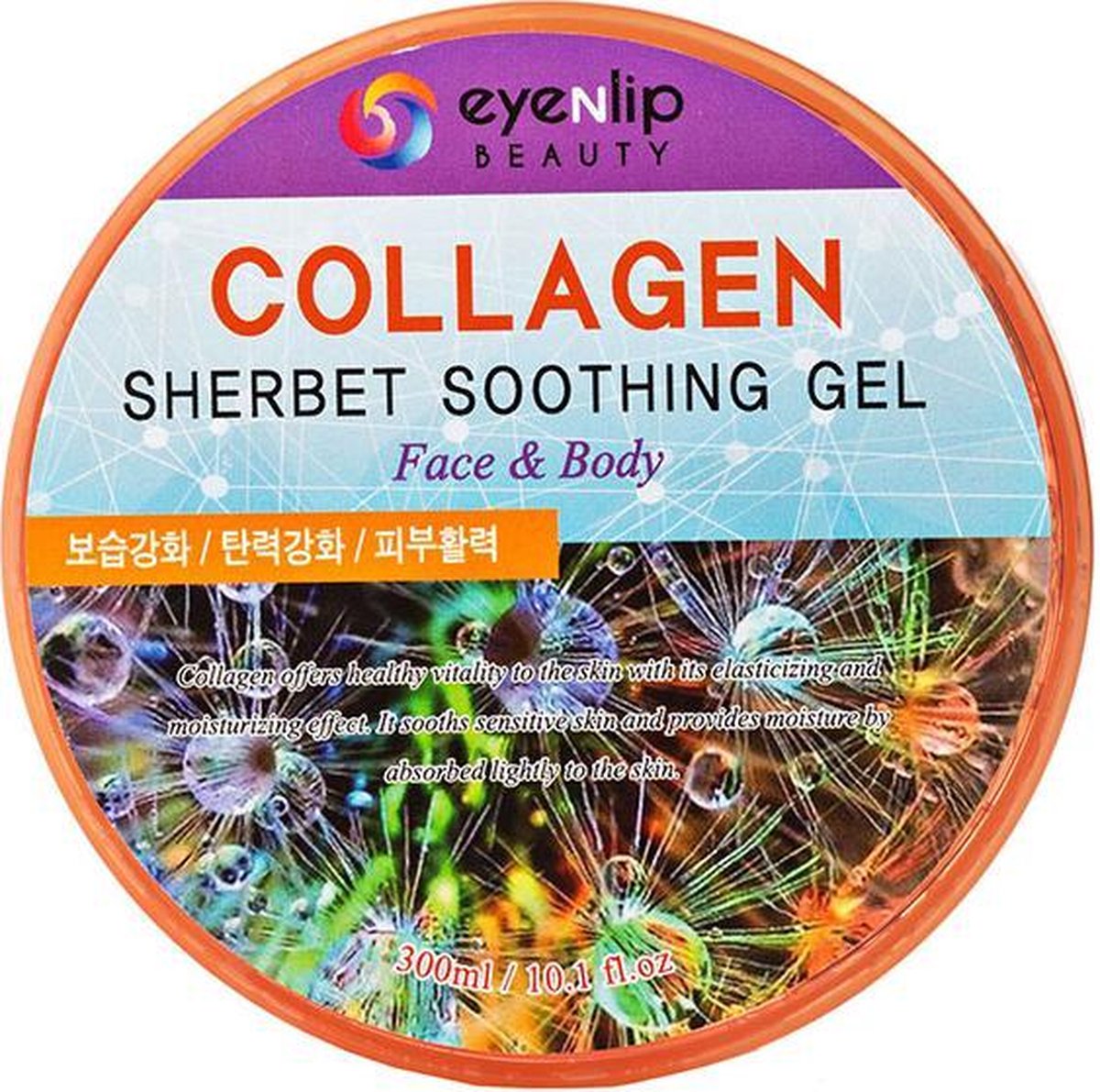 Eyenlip collageen verzorgende gel huidverzorging gezicht en lichaam 300 ml