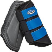 RelaxPets - Weatherbeeta - Brushing Boots - Peesbeschermers - PVC-Stootkussens - Ademend - Royal Blue - Cob