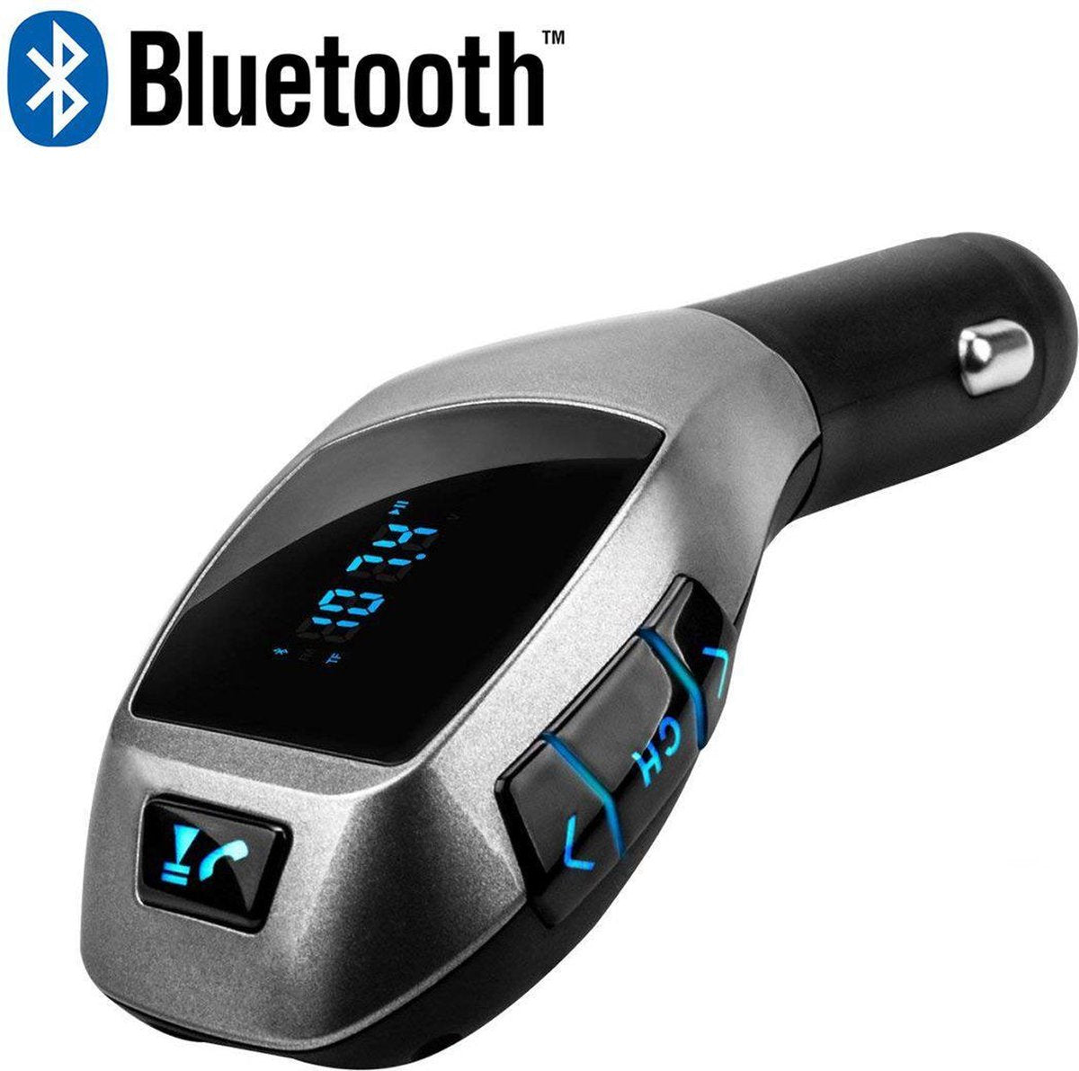 X5 MP3 Bluetooth Adapter Carkit / Handsfree bellen in de auto / Wireless Bluetooth FM Transmitter Radio Adapter Car Kit Met USB Fast-Charging