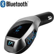 X5 MP3 Bluetooth Adapter Carkit / Handsfree bellen in de auto / Wireless Bluetooth FM Transmitter Radio Adapter Car Kit Met USB Fast-Charging