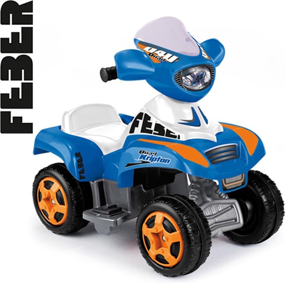 Rijdend | Gemotoriseerd - Feber Quad Kripton 6v New 1+