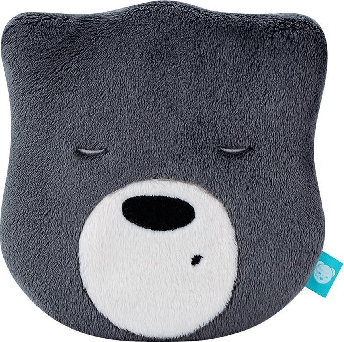 Myhummy Mini-zoem Junior 19 Cm Polykatoen Antraciet/wit