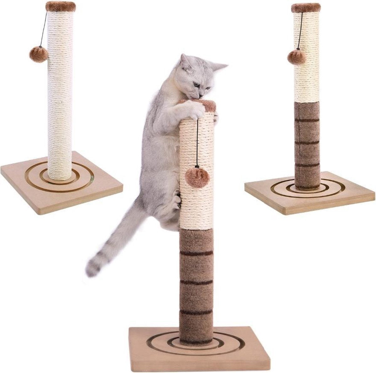TBG Binnenlandse Levering Huisdier Krabpaal Krabpaal Verstelbare Krabben Klimmen Boom Kat Speelgoed Super Hoge Kat Springen SpeelgoedAMT0032BR