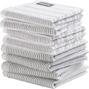 DDDDD combiset vaatdoek basic (4 stuks) + classic (4 stuks) neutral light grey