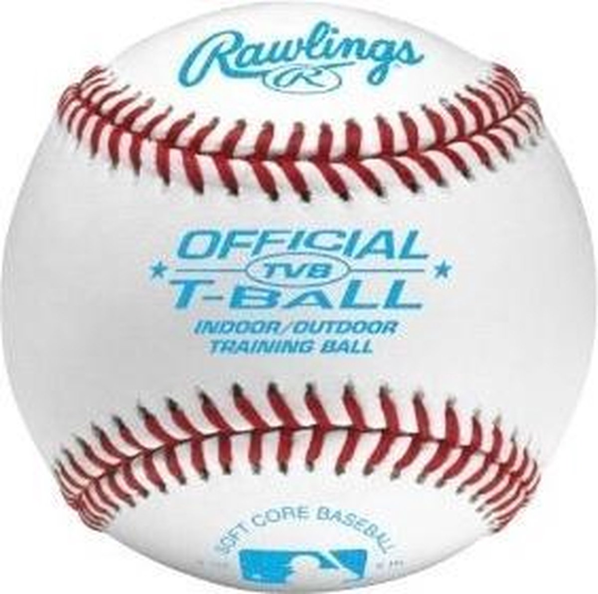 Rawlings - Honkbal - Zacht - Kinderen - Honkbal - Wit - 9 Inch