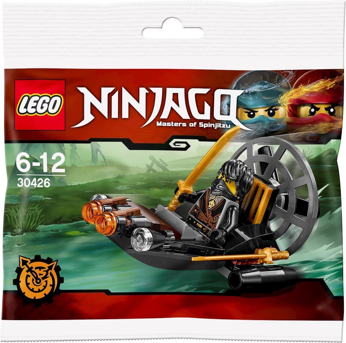 LEGO NINJAGO Stealthy Swamp Airboat polybag - zakje 30426