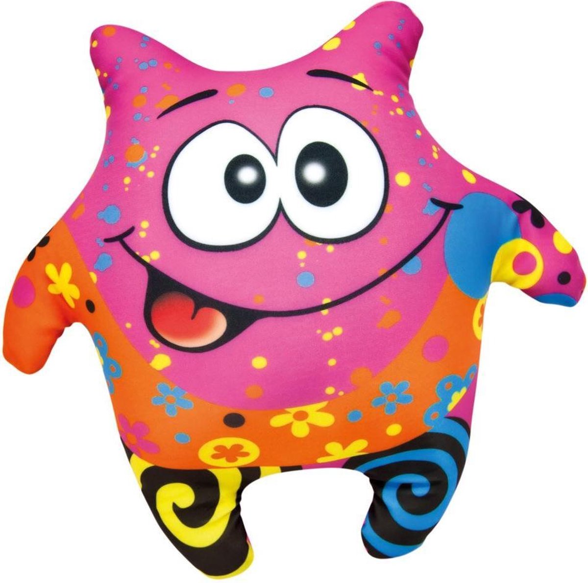 Bino Knuffel Anemoonvis Junior 22 X 11 X 23 Cm Polyester Roze