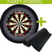 Dartbaan Basic - Blade 5-90 x 250 -Dartbordverlichting Basic - (Zwart)