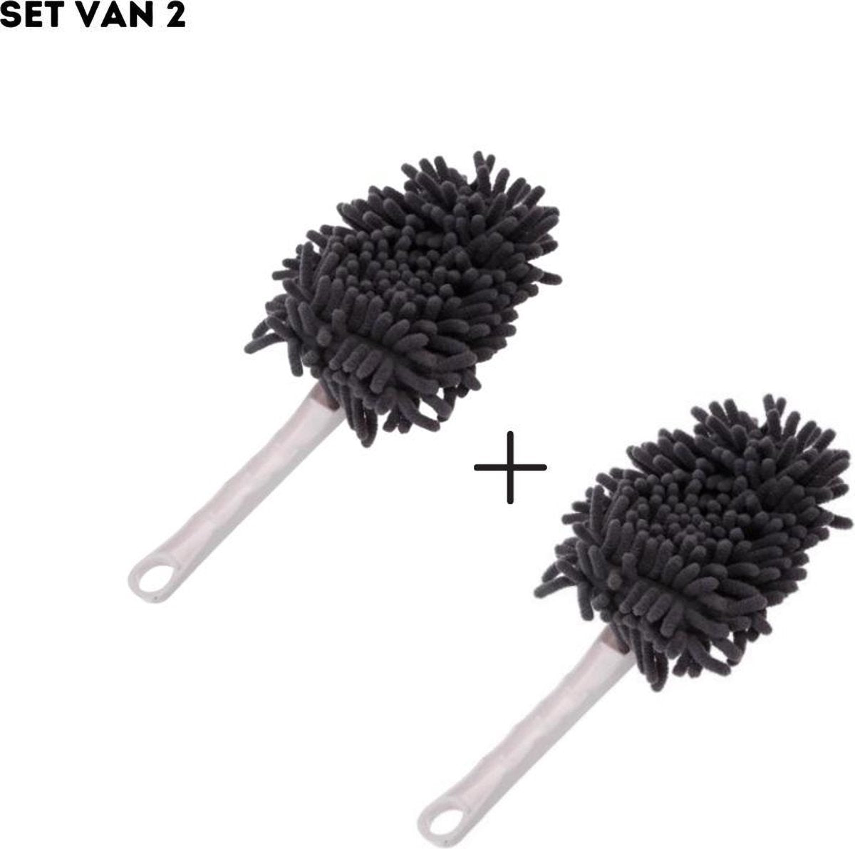 2x Duster - Stof verwijderen - Schoonmaken - Meubels - Plumeau - Ragebol - Afstoffer - Microvezeldoek