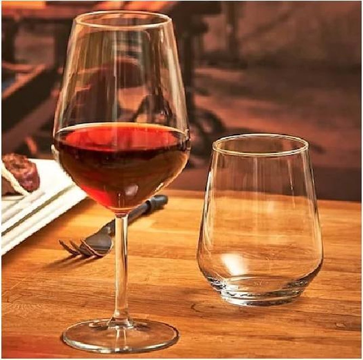 Pasabahce Allegra - Drinkglazen - Set van 6 - 345 ml