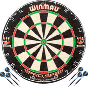 Winmau Pro SFB + 2 Sets Black Brass