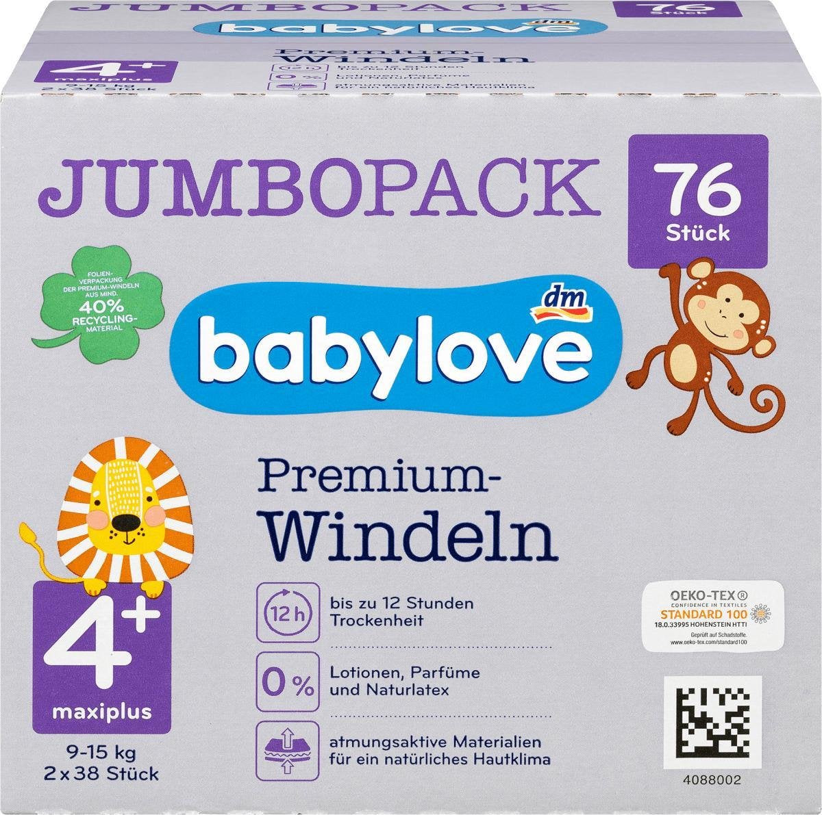 babylove Premium Babyluier - Maat 4+