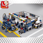 Sluban F1 pitbox 