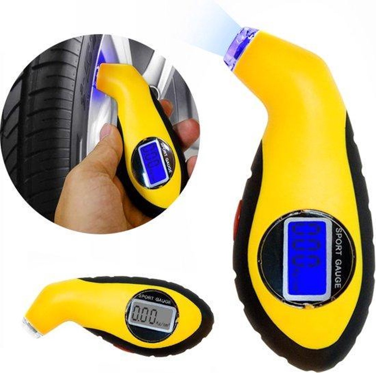 Digitale Auto Bandenspanningsmeter - Bandenspanning Indicator - Bandenspanning Meetsysteem