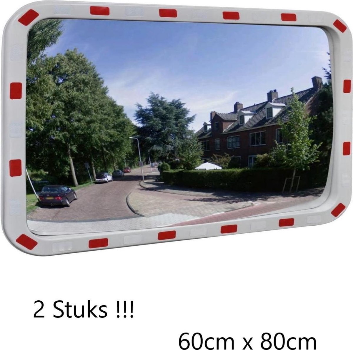 CPKG- 2 STUKS!!!! Verkeersspiegel