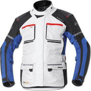 Held Carese II Grey Blue Textile Motorcycle Jacket  S