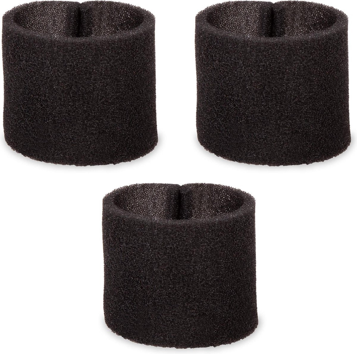 VONROC Schuimfilter set voor VC502AC alleszuiger – 3 stuks – Geschikt voor natzuigen